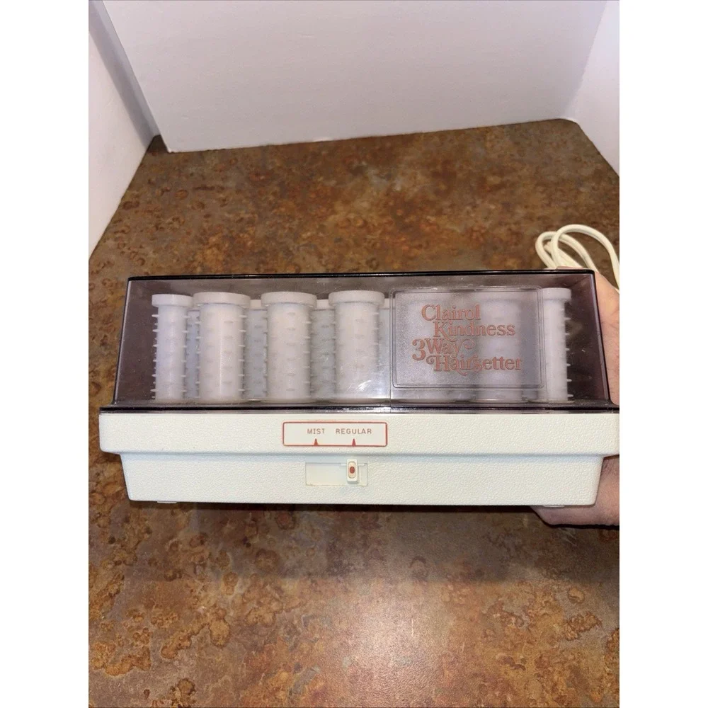 Clairol Kindness 3 Way Hairsetter Hot Rollers Model K-420 SZ Tested
